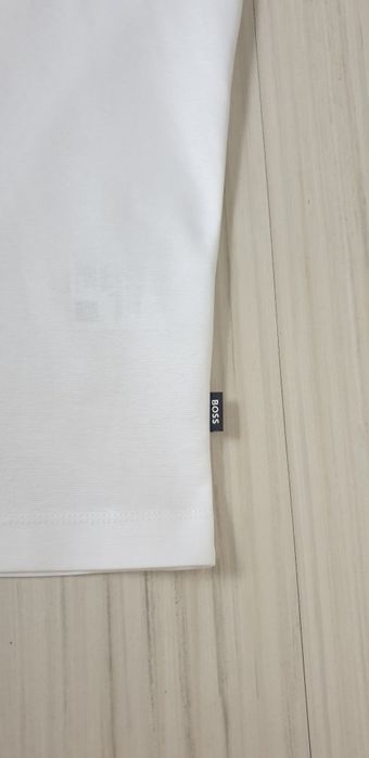 Hugo Boss Tiburt 278 Mercerised Cotton S НОВО ОРИГИНАЛ Мъжка Тениска
