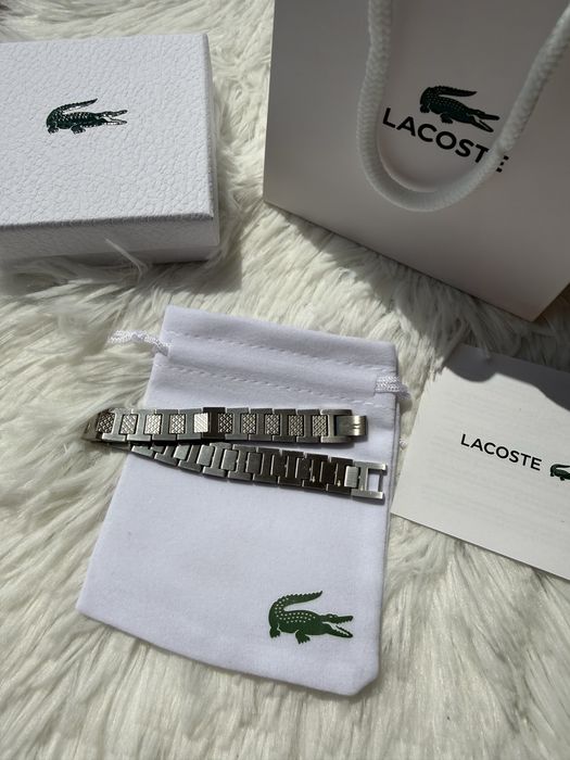 Lacoste stainless steel гривна bracelet