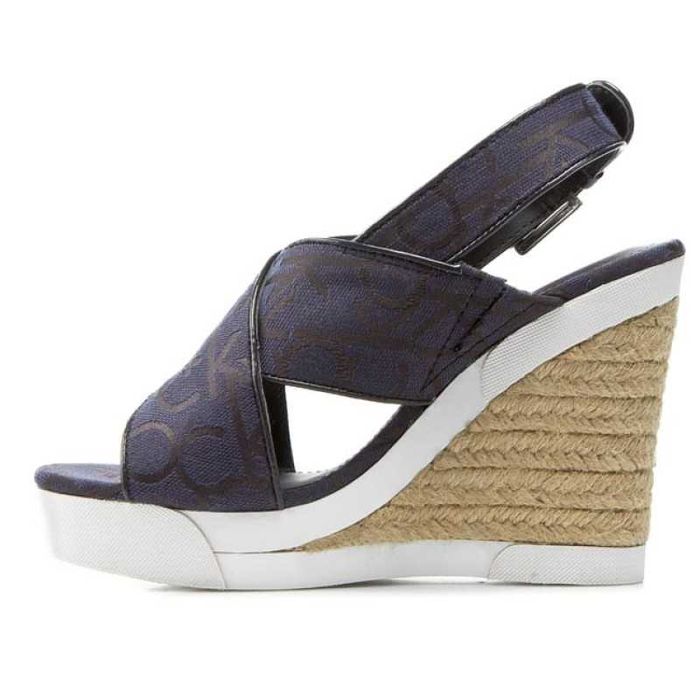 %ПРОМО% CALVIN KLEIN № 37 & 39 – Дамски сандали на платформа 2/10см