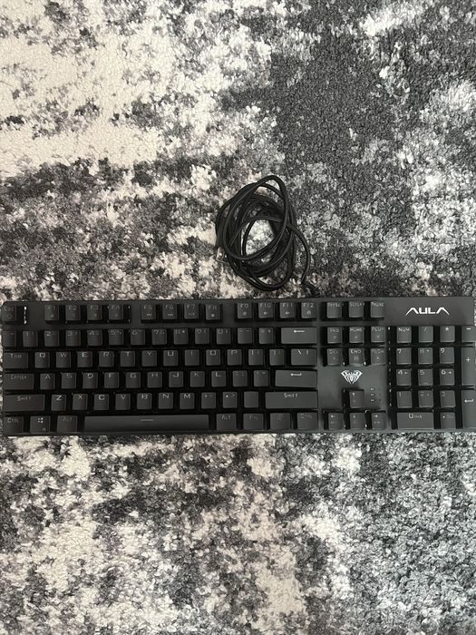 AULA Retribution Mechanical Keyboard, BLUE switch, EN