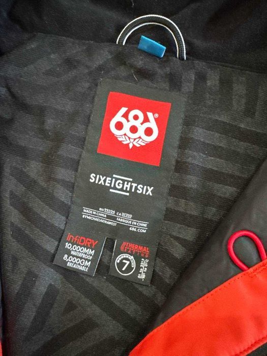 Куртка для мальчика 686 Snowboard Jacket! Новая с бирками Мембрана 10К