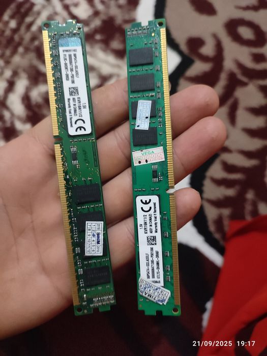 DDR3 2gb ram deyarli yangi koʻp ishlamagan