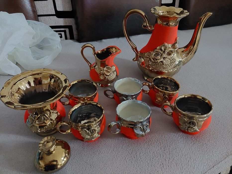 Set cesti de vinzare invelite in catifea