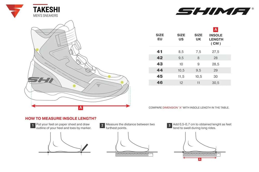 Мото боти обувки ботуши SHIMA TAKESHI Red Fluo/Black/White