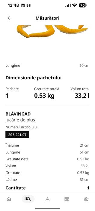 Caracatita plus Ikea