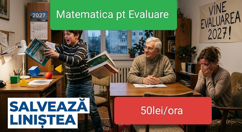 Evaluare națională ,Copilul tau nu mai vrea sa învețe ?Matematica