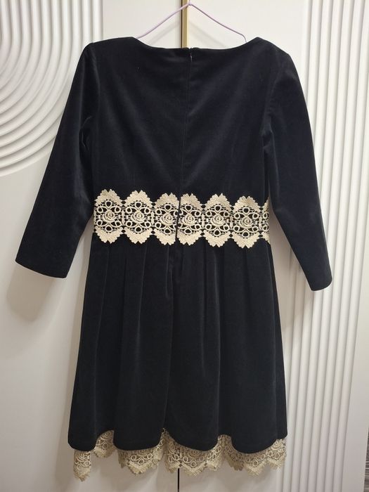 Новое платье турецкое велюр