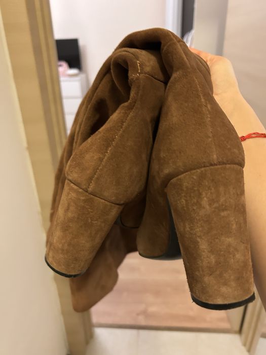 Чизми (40 номер) цвят camel