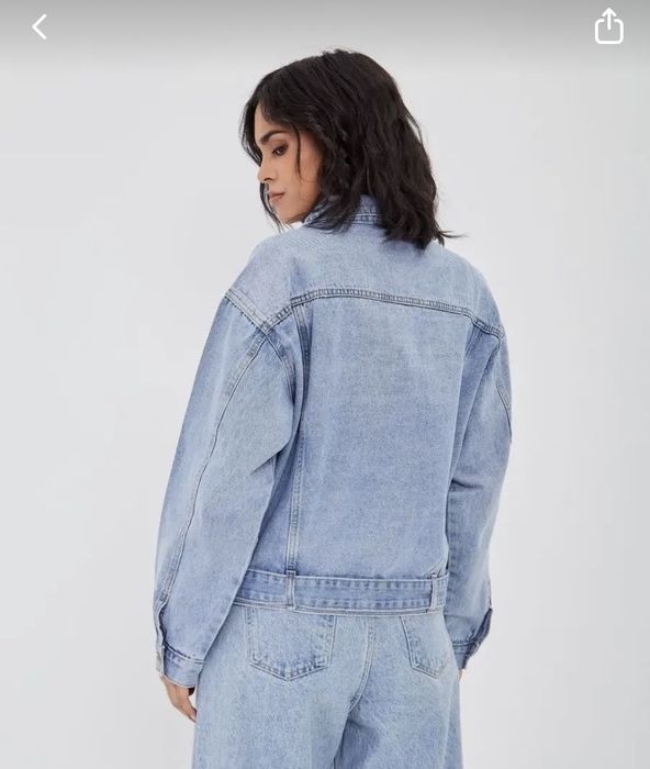 Джинсовка в стиле авиатр