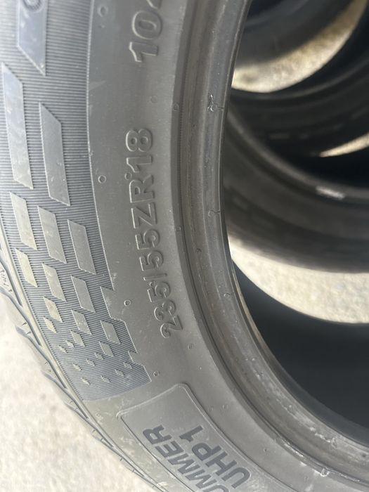 235/55/18 летние шины в отличном состояний