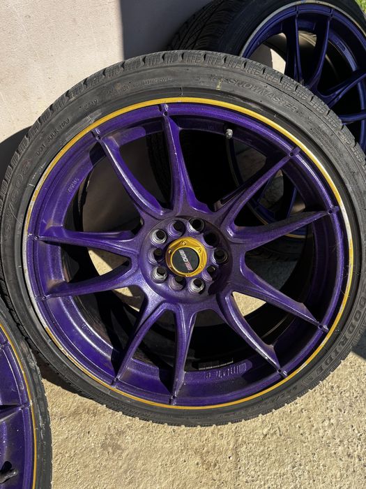 Vând/schimb jante 18” motec mcr1 două lățimi