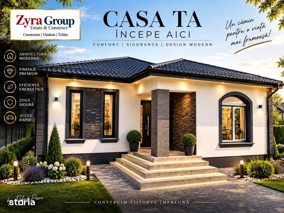 |Casă individuală pe parter cu pod și pivniță, în Samurcași|