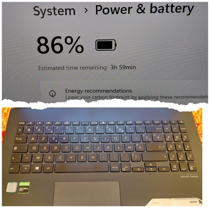 Laptop gaming Asus X571GT i5 9300h 16gb ram 512gb ssd GTX 1650 4GB