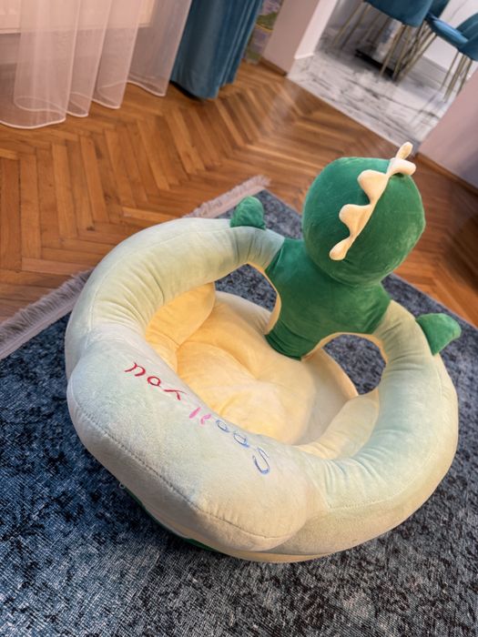 Fotoliu bebe cu spatar si suport de picioare