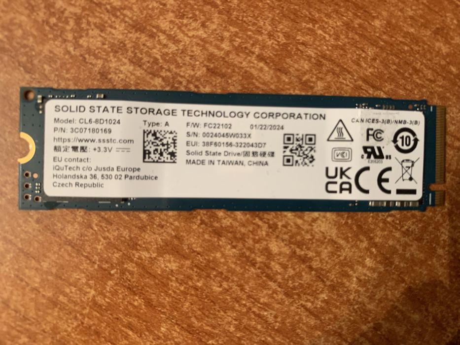 Ssd 1tb 2280 PCIe NVME