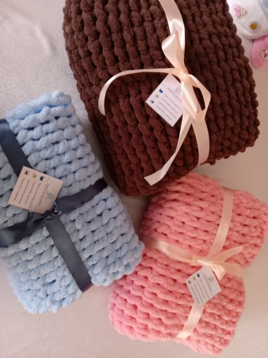 Бебешки одеялца от Ализе  Пуфи