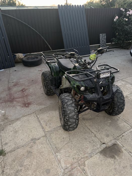 ATV 125cc ZD125CC, An 2022, Merge Foarte Bi