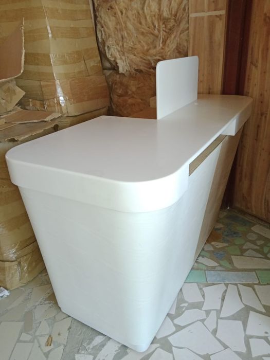 Ресепшен из мрамора новые