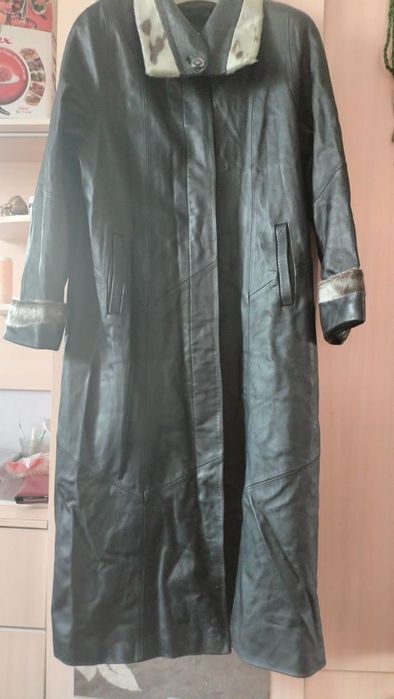 Продам дублёнку и кожаный плащ