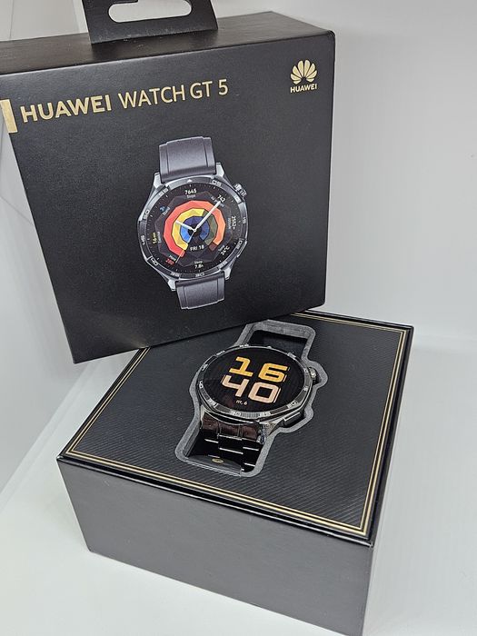 Huawei Watch GT 5 Black (Пълен комплект)
