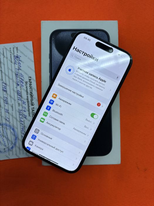 Iphone 15 Pro 128Gb емкость 88%