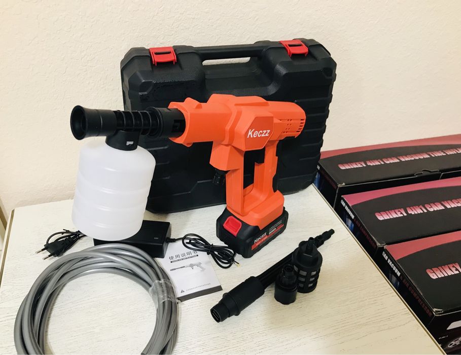 Шок качество! Беспроводной Карчер для мойки автомобиля, брусча