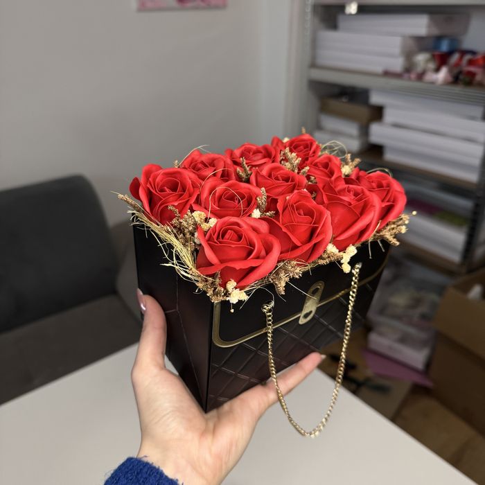 Букет от сапунени рози / сапунени рози