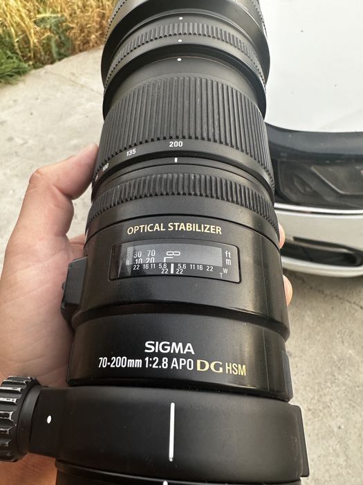 Обьектив Sigma 70-200 f2.8 Nikon