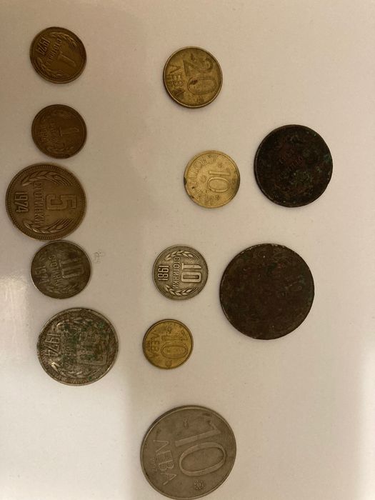 Продавам български стари монети