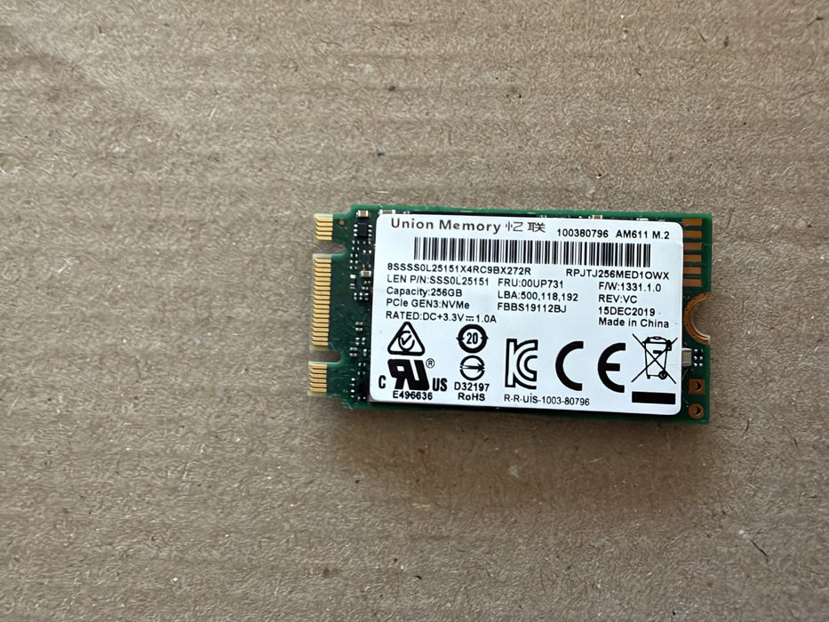 Lenovo L590 на части
