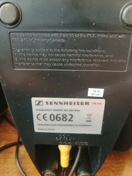 Слушалки sennheiser hdr 118