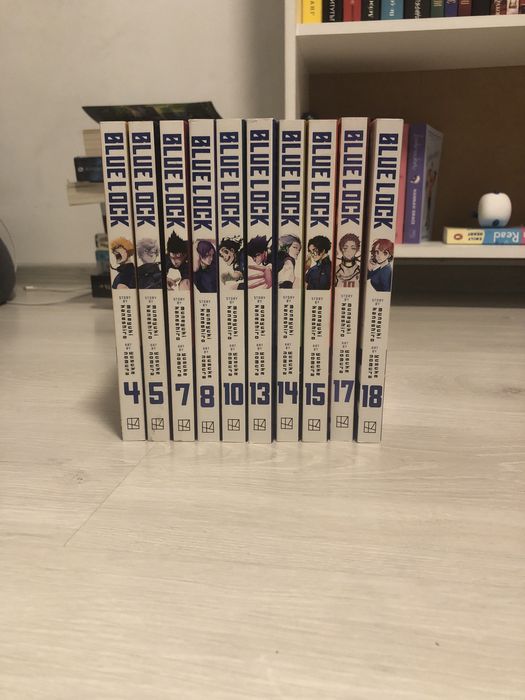 Bluelock: volumes 4 5 7 8 10 13 14 15 17 18