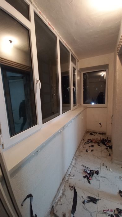 Пластиковые окна двери и витражи