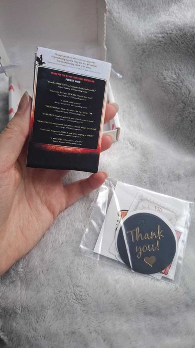 Martisor magnet cu minibook Iron Flame