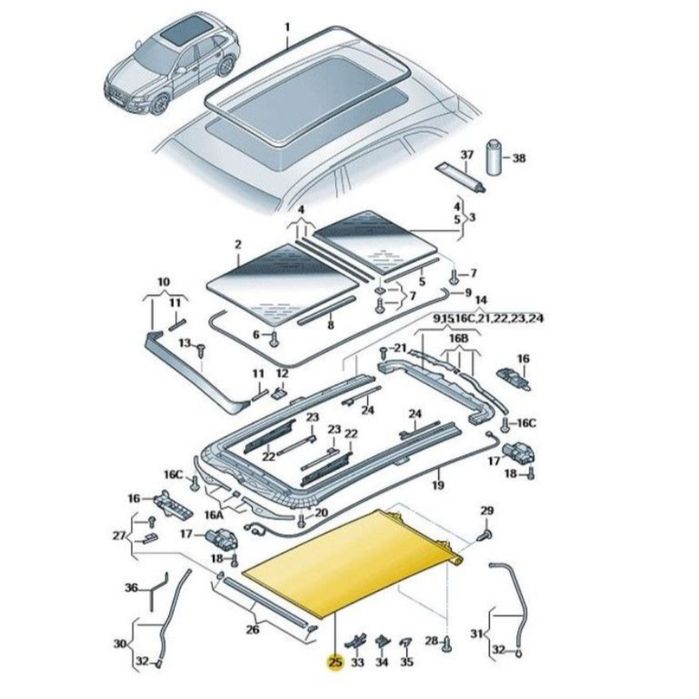 щора панорама seat vw skoda audi сеат шкода ауди panorama shtora leon