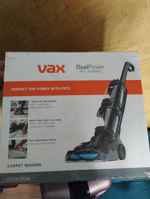 Aspirator VAX spalare/curățare covoare  Nou/Sigilat