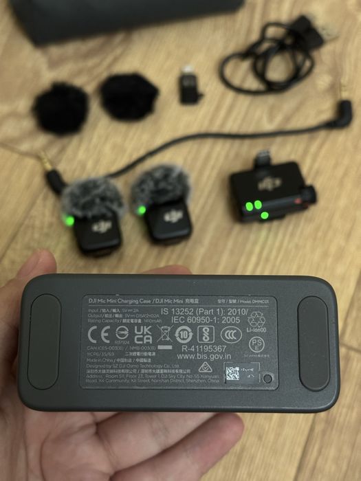 микрофон/петлички : dji mic mini