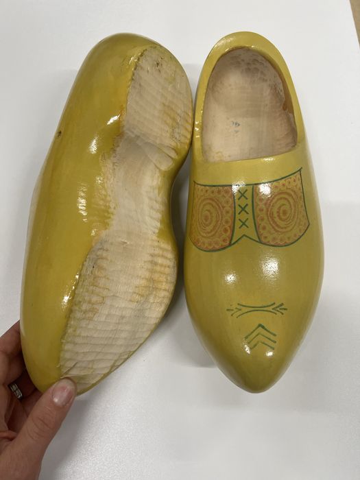 Pantofi traditionali olanda lemn 40 netherland dutch shoes ghete