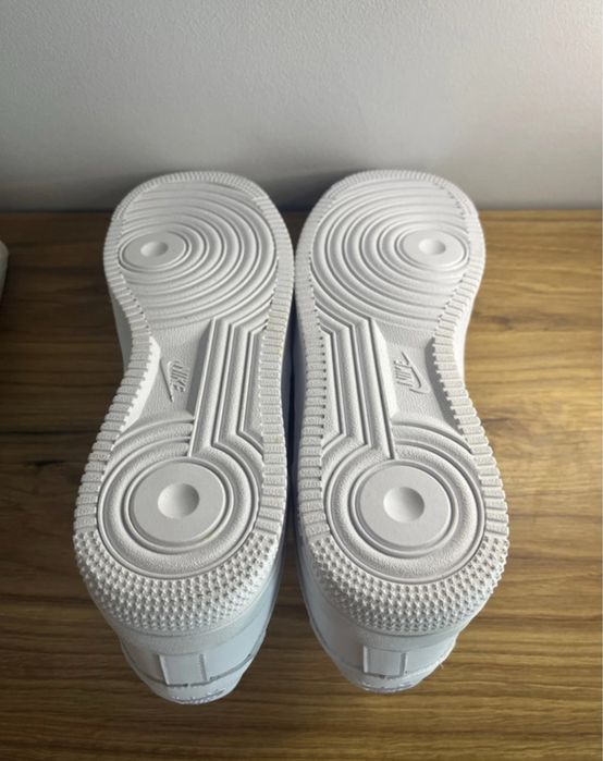 Adidasi Nike Airforce 1, noi, fullbox