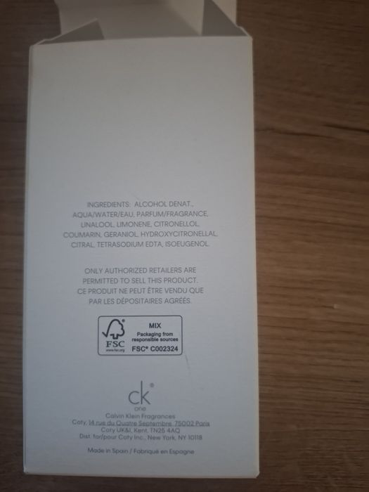 Тоалетна вода Calvin Klein The One, 100 ml