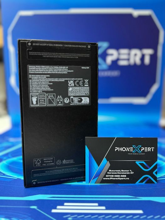 Samsung Galaxy S24 256GB Marble Gray Sigilat cu Factura