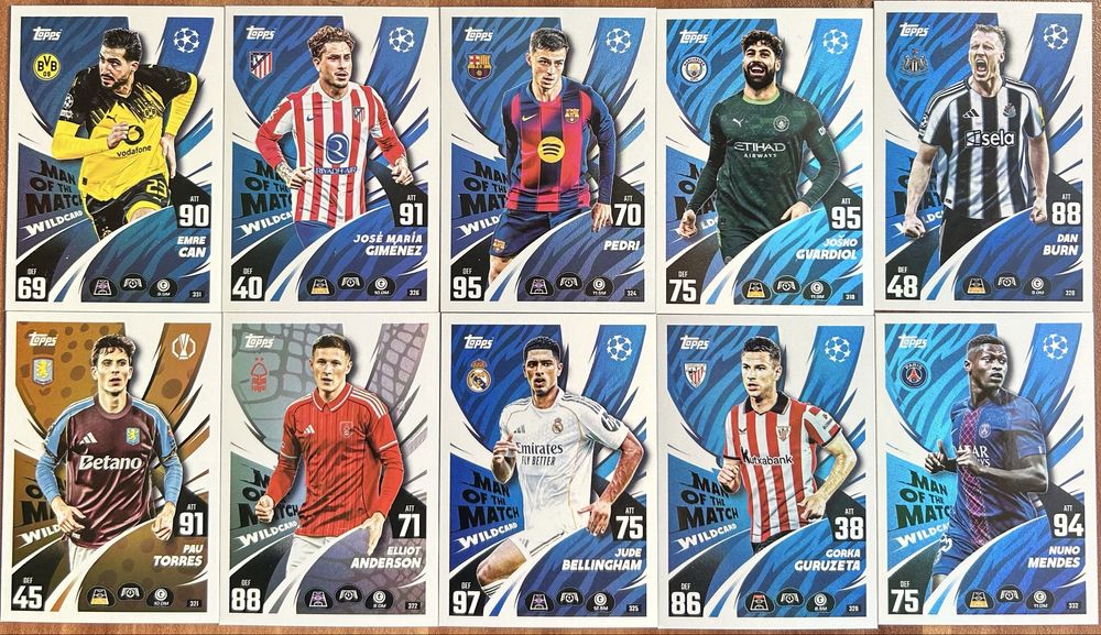 Match Attax 25/26 карти за размяна