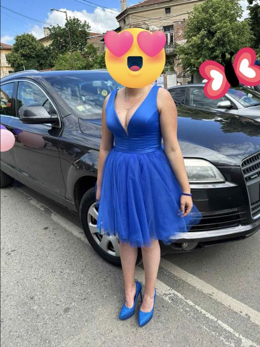 Бална рокля,токчета и чанта