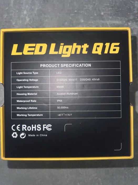 Led D2S pentru lupă xenon