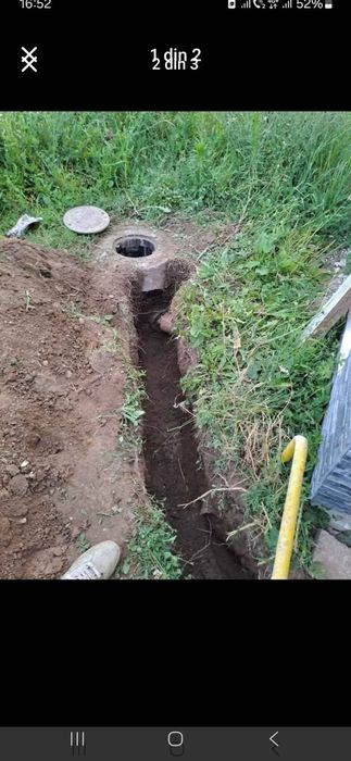 Săpăm șanțuri tăiem iarbă curatam copacii tăiam lemne crapam lemne demolam caram mobila