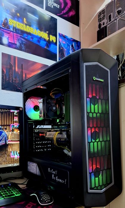 Игровой компьютер в полном комплекте