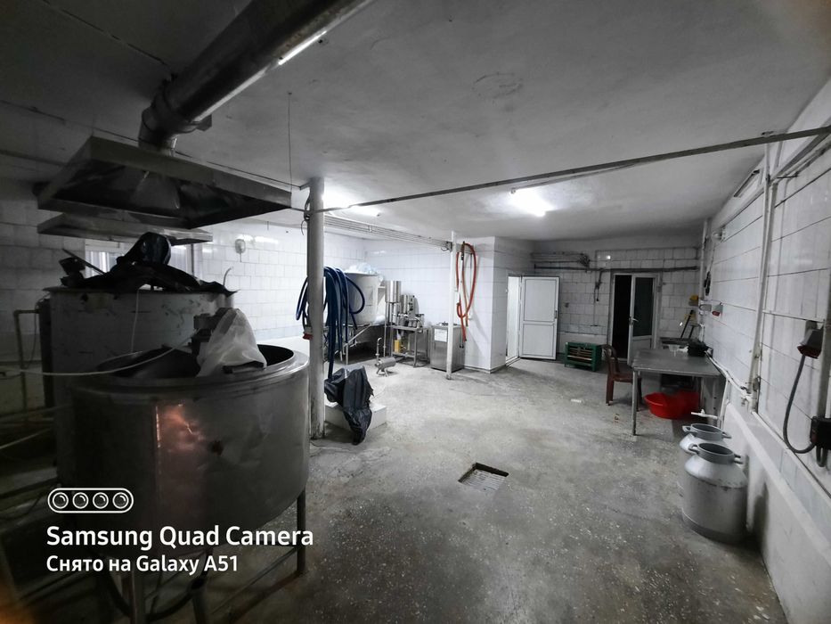 Srochno! Sut tsehi Biznesi / Молочный цех — binosi va uskunalari bilan