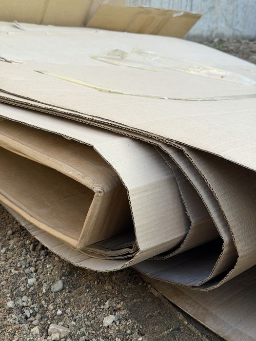 Картон бу для строительных работ