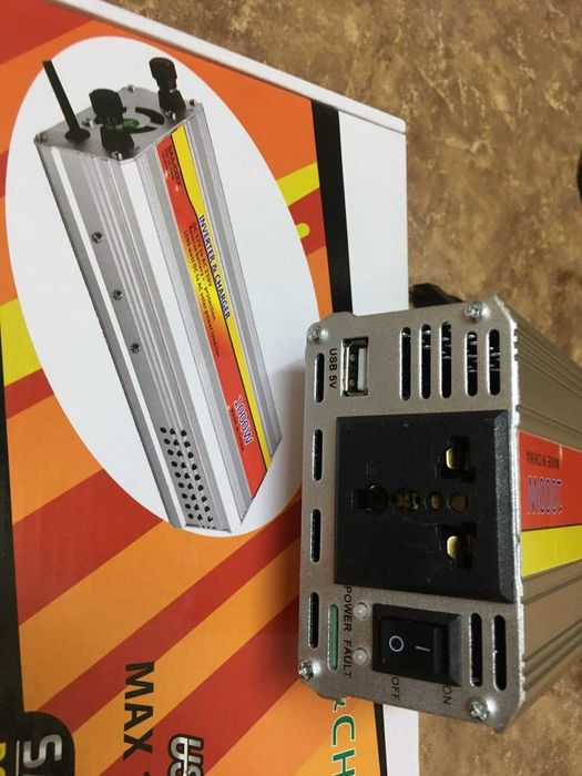 Инвертор 3kVa,сам заряжает аккумулятор,подходит к газовым котлам