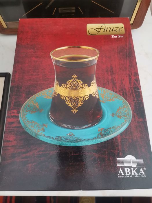 сервиз за чай стъкло